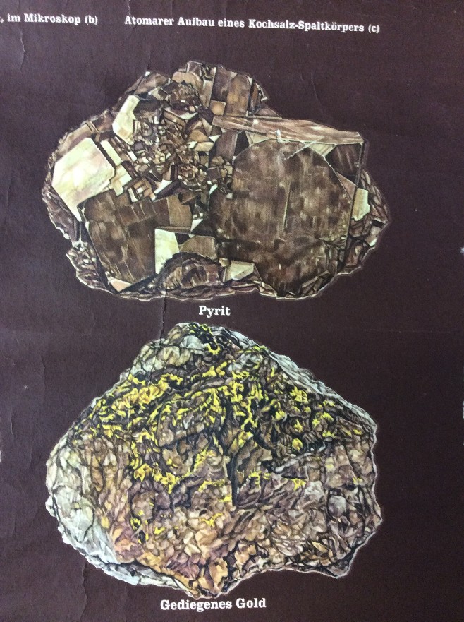 Wereldkaart van Kristal en Mineralen detail1