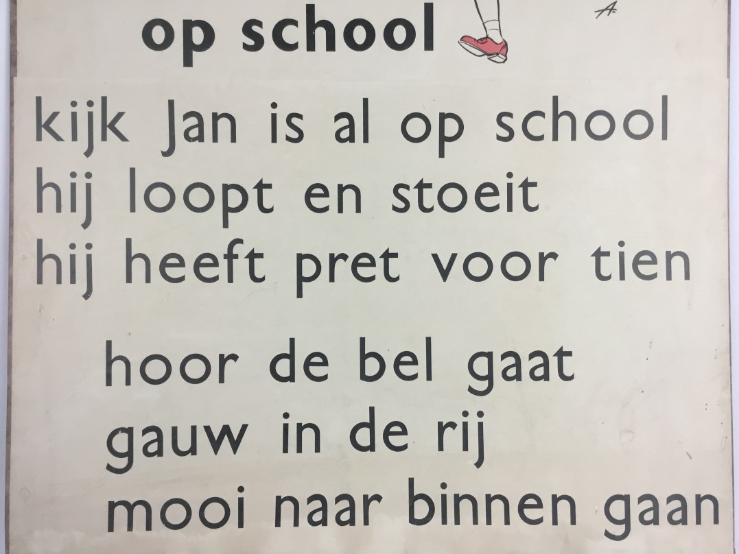 Wereldkaarten van Naar school detail3